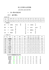 初二三班家长会发言稿