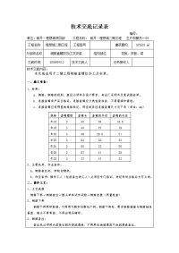 技术交底记录表(直螺纹加工)