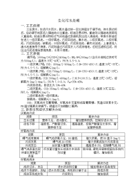 污水处理工艺指标及污水化验