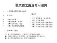 建筑工程施工图及常用图例_1ppt课件