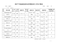 2017年溆浦涉企常规检查工作计划表