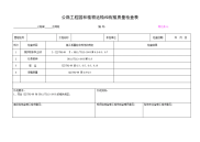 高速公路绿化工程施工表格