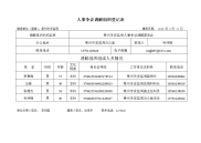 人事争议调解组织登记表