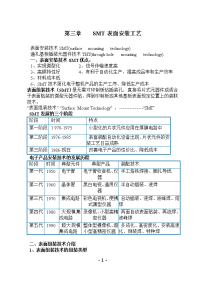 第三章smt表面安装工艺