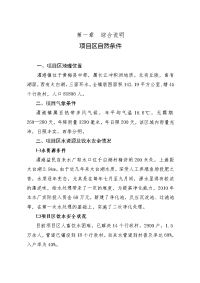 濯大支线濯港镇区域内农村饮水安全工程实施对接可行性研究报告