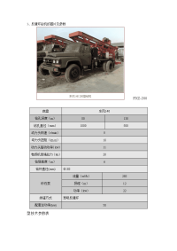 各种桩基施工的主要设备及参数