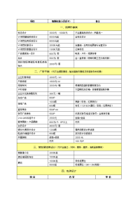 平面设计报价单1