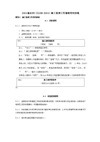 2017水利工程监理规范全套表格