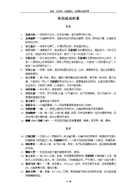 成语、古诗词、谚语歇后语、名言警句积累