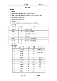 砌筑工程施工技术交底记录大全