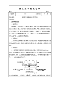 基坑开挖喷射砼技术交底记录大全