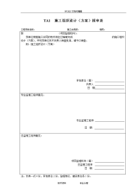 铁路监理规范方案用表通知