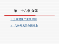 实用英语语法教程-第二十八章 分隔