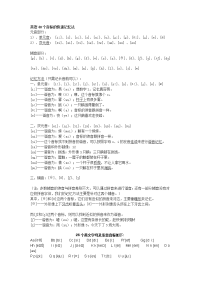 英语音标及字母发音的记忆