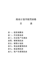 投资预算表单位：人民币