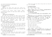 成人本科学士学位英语语法词语汇总