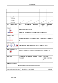 英文版深基坑土方开挖施工设计方案wpforearthworkexcavationofmainpowerbuilding