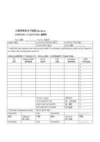 云南玛莉亚女子医院expensesclaimform报销单