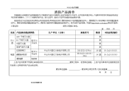 消防产品清单样品