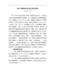 新小规模纳税申报表填报范例