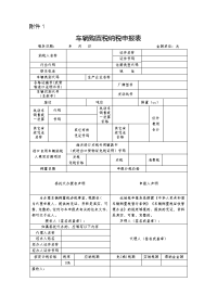 车辆购置税纳税申报表