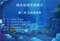 纯水处理系统简介第三章反渗透系统