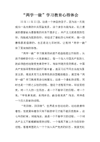“两学一做”学习教育心得体会_5