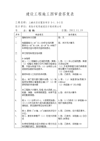 12.25建设工程施工图审查答复表-E1 E2.doc