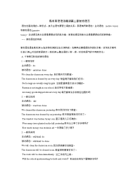 高中英语语法精讲第2章被动语态