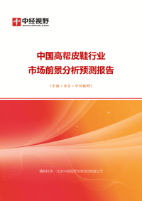 中国高帮皮鞋行业市场前景分析预测年度报告(目录)