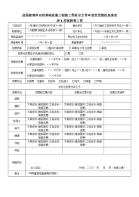 房屋建筑和市政基础设施工程施工图设计文件审查变更情况备.doc