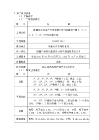 和兴房地产和兴嘉苑1#、6#高层住宅施工组织设计(2)