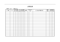 人事登记表 (2)设计