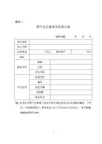 1燃气企业基本信息登记表(含附件2-6).doc