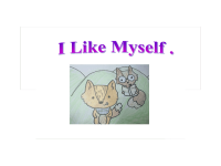 【5A文】英语绘本故事-I Like Myself.ppt