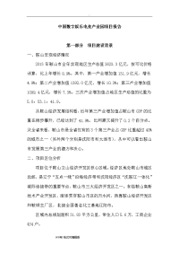 中国数字娱乐电竞产业园项目报告