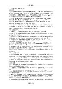 小学英语语法：名词