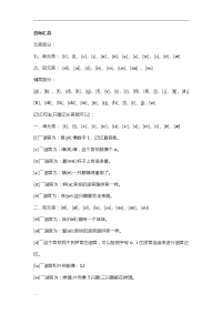 英语音标记忆口诀,超实用