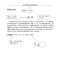 项目报告排版格式要求2