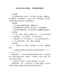 幼儿园小班安全教案：《我找到的危险》