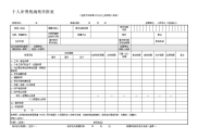 12万元以上个人所得税纳税申报表2