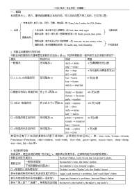 学业水平考试 英语语法总复习材料-(29490)