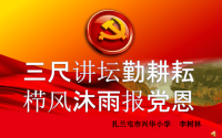教师两学一做演讲PPT (1)