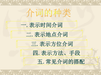 初中英语语法介词j讲解