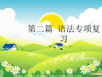 2012届中考英语语法专项复习