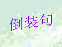 初中英语语法复习-倒装句感叹句反意疑问句