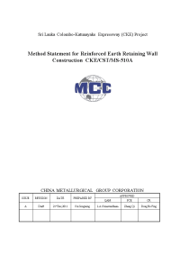 ENGLISH 加筋土挡土墙施工方法陈述2011.12.21
