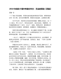 2019年湖北十堰中考满分作文：无言的褒奖【四篇】