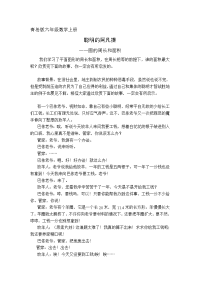 六年级数学故事《聪明的阿凡提》