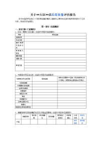 经营质量评估报告模板final